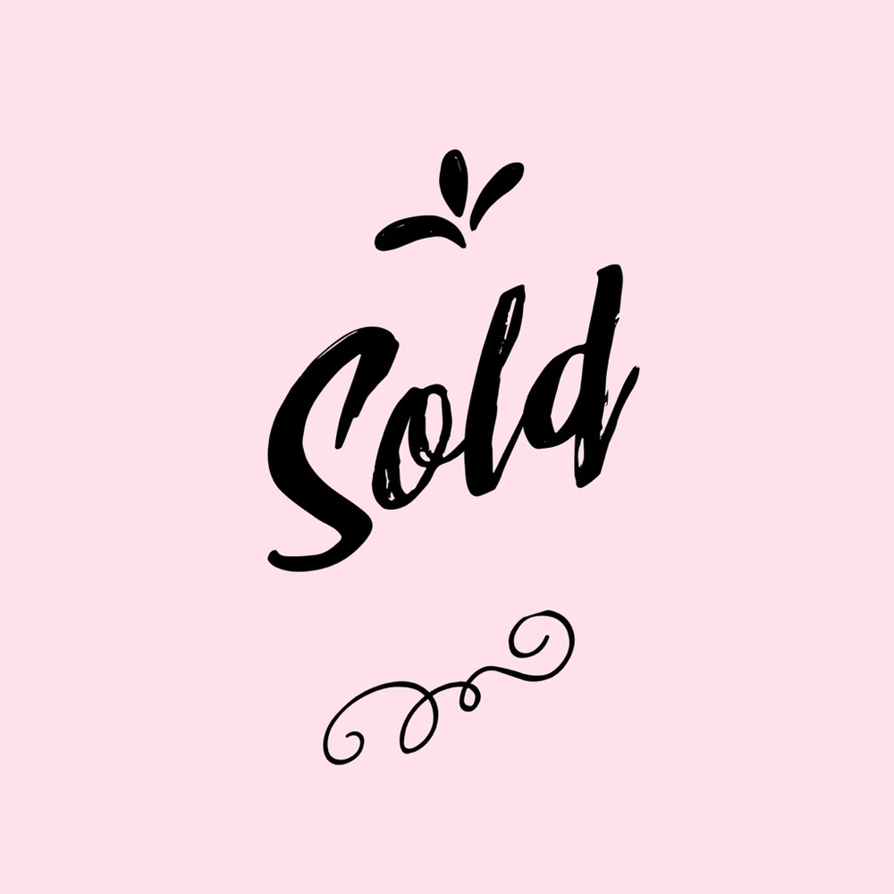 All items beyond this point are sold ☺️